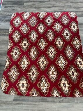 Better Homes & Gardens Red Medallion Throw Blanket
